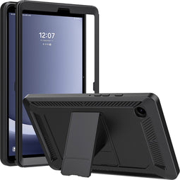 Accezz Tablet Hoes Geschikt voor Samsung Galaxy Tab A9 - Accezz Rugged Back Case - Zwart