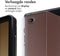 Accezz Tablet Hoes Geschikt voor Samsung Galaxy Tab A9 - Accezz Classic Tablet Case - Bruin