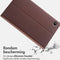 Accezz Tablet Hoes Geschikt voor Samsung Galaxy Tab A9 - Accezz Classic Tablet Case - Bruin