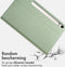 Accezz Tablet Hoes Geschikt voor Samsung Galaxy Tab S9 11.0 inch FE / Tab S9 - Accezz Classic Tablet Case - Groen /Groen