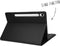 Accezz Tablet Hoes met Toetsenbord - Geschikt voor Samsung Galaxy Tab S9 11.0 inch FE - QWERTY Bluetooth Keyboard Bookcase - Zwart