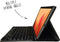 Accezz Tablet Hoes met Toetsenbord - Geschikt voor Samsung Galaxy Tab A7 - QWERTY Bluetooth Keyboard Bookcase - Zwart