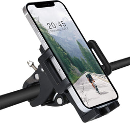 Accezz Universele Telefoonhouder Fiets - GSM Houder Fiets - Telefoonhouder Motor & Scooter - 360° Rotatie