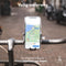 Accezz Universele Telefoonhouder Fiets - GSM Houder Fiets - Telefoonhouder Motor & Scooter - 360° Rotatie - Zwart