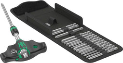 Wera Kraftform Kompakt 400 RA Set 1 Bitschroevendraaier 17-delig Kruiskop Phillips, Kruiskop Pozidriv, Torx, Inbus, Pla