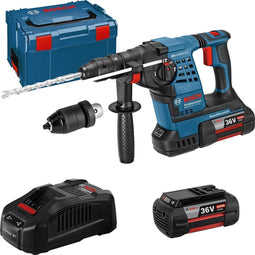 Accu boorhamer GBH 36 VF-LI Plus (2 x 4,0 Ah + lader GAL 3680 CV)