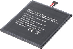 Accu geschikt voor Alcatel One Touch Pixi 3 5.5 3G batterij Alcatel TLP029A2-S, TLP029AJ