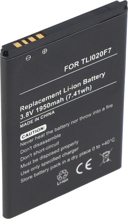 Accu geschikt voor Alcatel One Touch Pixi 4 (5), Li-ion, 3.8V, 1950mAh, 7.4Wh