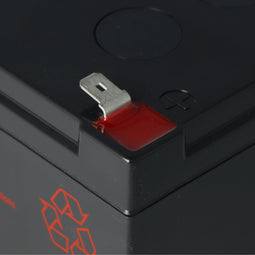 Accu geschikt voor APC vervangende accu nr. 4 APC-RBC4, CSB SCD4 vervangende accu geschikt voor APC RBC4 met 12 volt en 12Ah