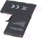 Accu geschikt voor Apple iPhone X, Li-Polymer, 3.81V, 3000mAh, 11.4Wh, hoge capaciteit, ingebouwd, zonder gereedschap