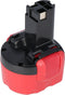 Accu geschikt voor Bosch 2607335529, 2607335272, 2607335273, 9.6V NiMH 2.0Ah