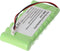 Accu geschikt voor de Visonic 0-9912-G, GP220AAH8BMX, GP180AAH8BMX, 103-300672 9.6V 2100mAh