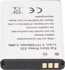 Accu geschikt voor Doro Primo 215, PhoneEasy 332, PhoneEasy 332GSM, Primo 215, Primo 405 Hisense CS668 3.7 volt 1200mAh
