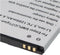 Accu geschikt voor Emporia SIMPLICITYglam 4G V227 Li-ion 3,7V 1200mAh 4,4Wh
