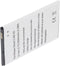 Accu geschikt voor Emporia Smart 3 AK-S3 Li-ion 3,7V 2500mAh 9,2Wh