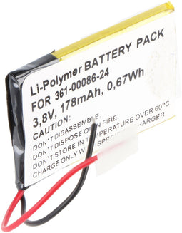 Accu geschikt voor Garmin Instinct Solar GPS, Li-Polymer, 3.8V, 178mAh, 0.67Wh, zonder gereedschap
