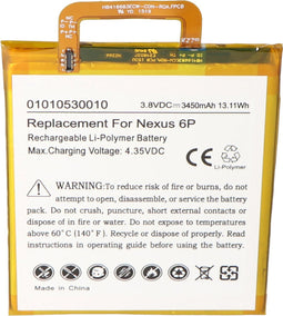 Accu geschikt voor Google Nexus 6P, Nexus 6P A1, Nexus 6P A2 Huawei Angler, H1511, H1512