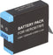 Accu geschikt voor GoPro Hero 8 Zwart, Li-ion, 3.85V, 1250mAh, 4.8Wh