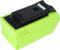 Accu geschikt voor Greenworks 29472, 29282, 2601102, 24252, 29462, 29302, 29662, G-MAX, Li-Ion, 40V 4.0Ah