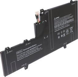 Accu geschikt voor HP EliteBook x360 1030 G2, OM03XL, Li-Polymer, 11.55V, 4900mAh, 57Wh, ingebouwd zonder gereedschap