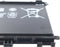 Accu geschikt voor HP Pavilion 15 UHD, Pavilion 15-BC, TE03XL, HSTNN-UB7A, TPN-Q173, 11.55V 5100-5300mAh