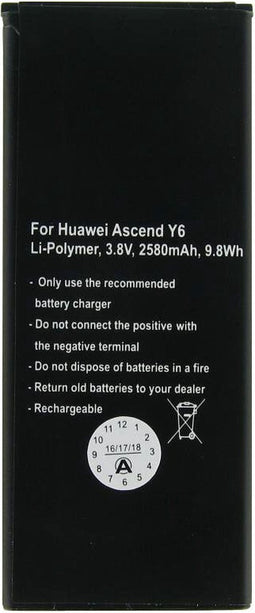 Accu geschikt voor Huawei Ascend Y6, Honor 4A batterij HB4342A1RBC