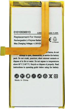 Accu geschikt voor Huawei Honor 7, Ascend G628 batterij HB494590EBC met 3.8 volt 3000mAh
