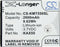 Accu geschikt voor Kazam Trooper X5.5, KAX55-BKBAK007752 3.7 volt 2600mAh