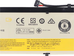 Accu geschikt voor Lenovo Erazer Y40, Li-Polymer, 7.4V, 6600mAh, 48.8Wh, ingebouwd, zonder gereedschap