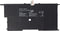 Accu geschikt voor Lenovo X1 Carbon Gen 3 20BS 2015, Li-Polymer, 15.2V, 3350mAh, 51Wh, ingebouwd, zonder gereedschap