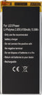 Accu geschikt voor LG X Power, Li-Polymer, 3.85V, 4100mAh, 15.8Wh, ingebouwd, zonder gereedschap