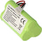 Accu geschikt voor LOGITECH S315i, S715i, NiMH, 3.6V, 1500mAh, 5.4Wh