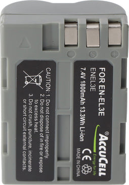 Accu geschikt voor Nikon D70, 1600mAh