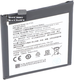 Accu geschikt voor OnePlus 7T Pro, Li-Polymer, 3.87V, 4085mAh, 15.8Wh, zonder gereedschap