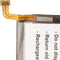Accu geschikt voor Samsung Galaxy A20e, SM-A202F, Li-Polymer, 3.85V, 3000mAh, 11.6Wh, ingebouwd, zonder gereedschap