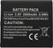 Accu geschikt voor Samsung Galaxy Grand Prime 2600mAh NFC SM-G5306W, SM-G5308, SM-G5308W, SM-G5309, SM-G5309W, SM-G530H, SM-G530Y