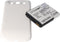Accu geschikt voor Samsung Galaxy S III, GT-I9300, deksel marmer-w