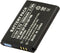Accu geschikt voor Samsung SGH-i320, AB553446BECSTD, 1000mAh