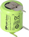 Accu geschikt voor Sanyo N-110AA batterij NiCd 1/3 AA Mignon met 3-voudige print +/-
