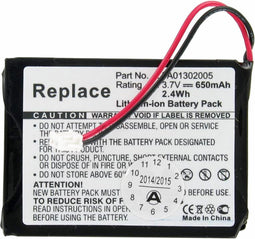Accu geschikt voor Tenovis Dect 3720 3,7 volt 650mAh