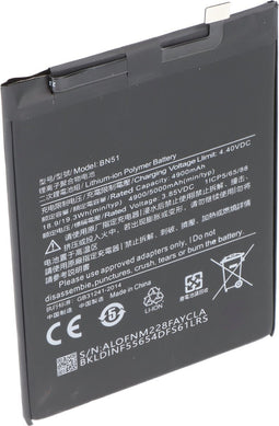 Accu geschikt voor Xiaomi Redmi 8, 8A, Li-Polymeer, 3,85V, 5000mAh, 19,25Wh, zonder gereedschap