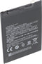 Accu geschikt voor Xiaomi Redmi 8, 8A, Li-Polymeer, 3,85V, 5000mAh, 19,25Wh, zonder gereedschap