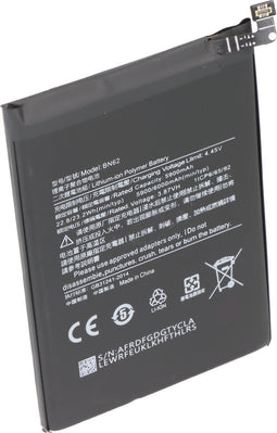Accu geschikt voor Xiaomi Redmi 9 4G, Li-Polymeer, 3,87V, 6000mAh, 23,2Wh, zonder gereedschap