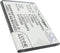 Accu geschikt voor ZTE Blade Q Maxi, Li3823T43P3h735350 3.8 volt 2250mAh