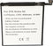 Accu geschikt voor ZTE Nubia N2, Li-Polymer, 3.85V, 4800mAh, 18.5Wh, ingebouwd, zonder gereedschap
