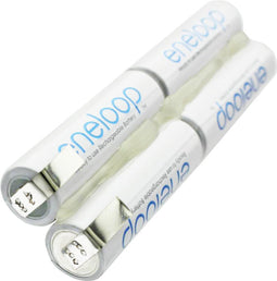 Accu Sanyo eneloop AA-staaf L2x2 4.8 / 2000 met LF-U