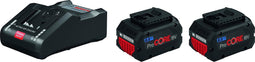 Accu Starterset ProCORE18V 2x 8,0Ah (2x ProCORE18V 8,0 Ah, lader GAL 18V-160 C)