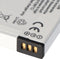 Accu van DMW-BCM13-kwaliteit van AccuCell geschikt voor Panasonic DMW-BCM13E-accu 3,7V, laadspanning max. 4,2 volt
