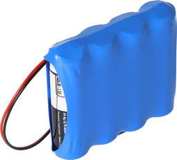 Accu voor Messerschmitt 6VQ-02, 09.30 6 volt accu, bestaande uit 5x AA Panasonic batterijen, 10cm kabel incl. PHR 2 connector