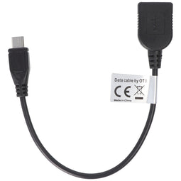 AccuCell adapter cable Micro-USB OTG (USB On-The-Go) for smartphones, tablets and camcorders